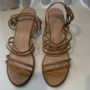Chic Tan Luicte Block Strappy Heel